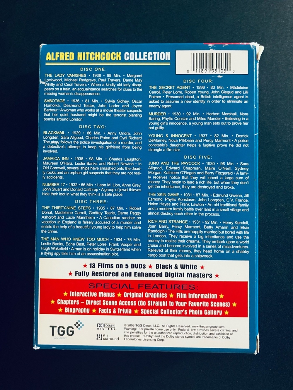 DVD Box Set - Black - Picture 8 of 9